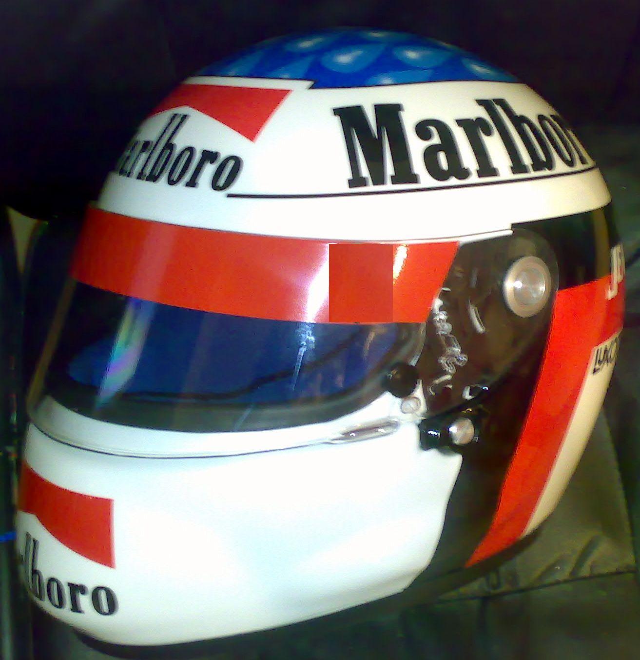 Jean Alesi F1 Helmet